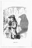 Shadow Drawing. C.H. Bennett, Old Enough...-Charles H Bennett-Framed Art Print