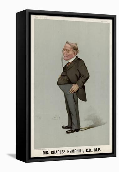 Charles H. Hemphill, Vanity Fair-Leslie Ward-Framed Stretched Canvas