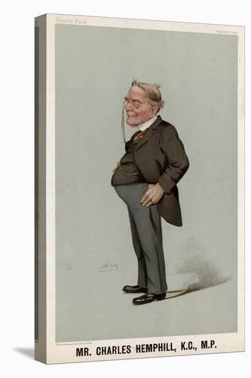 Charles H. Hemphill, Vanity Fair-Leslie Ward-Stretched Canvas