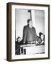 Charles H. Houston of Harvard University, Making a Plea for Use of Central High Auditorium-null-Framed Photographic Print