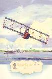 The Martin Biplane, 1909-Charles H. Hubbell-Art Print