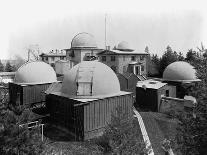 Harvard Observatory Complex-Charles H. Thurston-Mounted Photographic Print