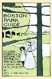 Boston Park Guide-Charles H Woodbury-Framed Stretched Canvas