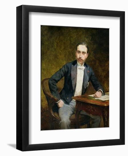 Charles Haas 1891-Theobald Chartran-Framed Premium Giclee Print