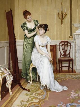 Preparing for the Ball, 1896