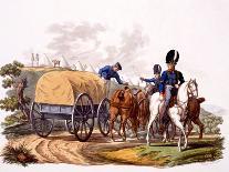 Uniform of Royal Artillery Drivers (With Wagon and Camp), from 'Costume of the British Empire,…-Charles Hamilton Smith-Giclee Print