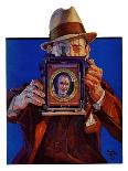 "Lost in the Desert," Country Gentleman Cover, July 1, 1938-Charles Hargens-Framed Giclee Print