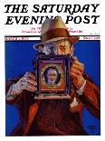 "Dude Ranchers," Saturday Evening Post Cover, July 23, 1932-Charles Hargens-Giclee Print