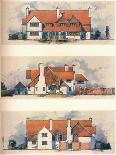 House at the Garden City, Letchworth, C1906-Charles Harrison Townsend-Framed Premium Giclee Print