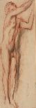 Male Nude (Chalk on Paper)-Charles Haslewood Shannon-Giclee Print