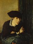 Portrait of a Girl in a Black Hat-Charles Haslewood Shannon-Giclee Print