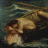 The Mermaid-Charles Haslewood Shannon-Giclee Print