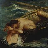 The Mermaid-Charles Haslewood Shannon-Giclee Print