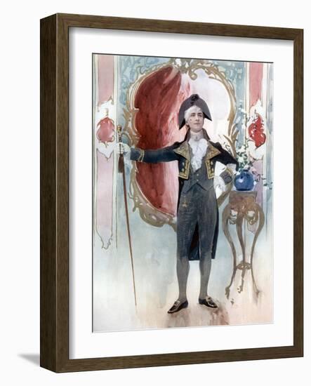 Charles Hayden Coffin in the Country Girl, C1902-Ellis & Walery-Framed Giclee Print