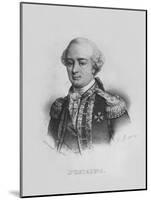 Charles Hector, Comte D'Estaing-Alfred Leon Lemercier-Mounted Giclee Print