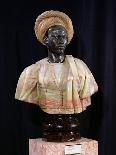 Bust of a Sudanese Man, 1857 (Onyx & Bronze)-Charles-Henri-Joseph Cordier-Stretched Canvas