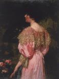 The Rose-Coloured Gown (Miss Gile), 1896-Charles Henry Malcolm Kerr-Giclee Print