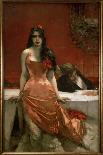 The Masked Ball at l'Opera-Charles Hermans-Stretched Canvas