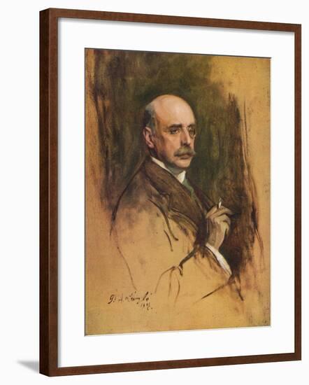 'Charles Holme: founder and first editor of The Studio', 1908-Philip A de Laszlo-Framed Giclee Print