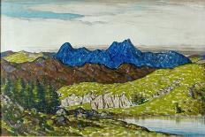 Langdale Pikes, 1917-Charles Holmes-Stretched Canvas