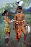 Lisum Women of Central Borneo, 1922-Charles Hose-Mounted Giclee Print