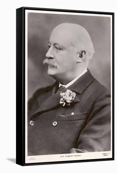 Charles Hubert Parry, English Composer-null-Framed Stretched Canvas