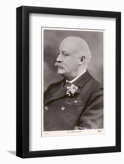 Charles Hubert Parry, English Composer-null-Framed Photographic Print