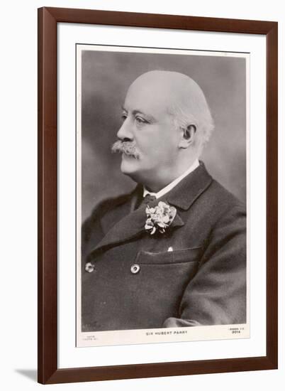 Charles Hubert Parry, English Composer-null-Framed Photographic Print