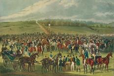 'Epsom Races - The Betting Post', 1836, (1929)-Charles Hunt-Giclee Print