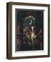 Charles I (1600-1649) with M de St Antoine, 1633, (1913)-Anthony Van Dyck-Framed Giclee Print