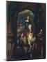 Charles I (1600-1649) with M de St Antoine, 1633, (1913)-Anthony Van Dyck-Mounted Giclee Print