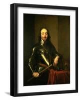 Charles I (1600-49)-Sir Anthony Van Dyck-Framed Giclee Print