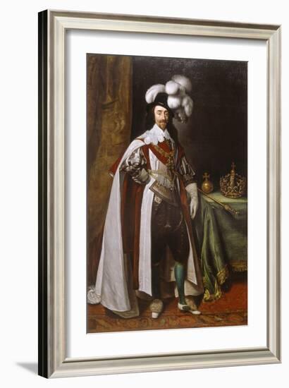Charles I, 1633-Daniel Mytens-Framed Giclee Print