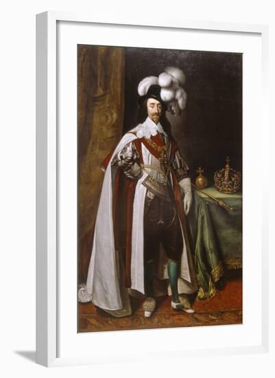 Charles I, 1633-Daniel Mytens-Framed Giclee Print