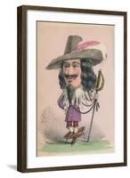 'Charles I', 1856-Alfred Crowquill-Framed Giclee Print