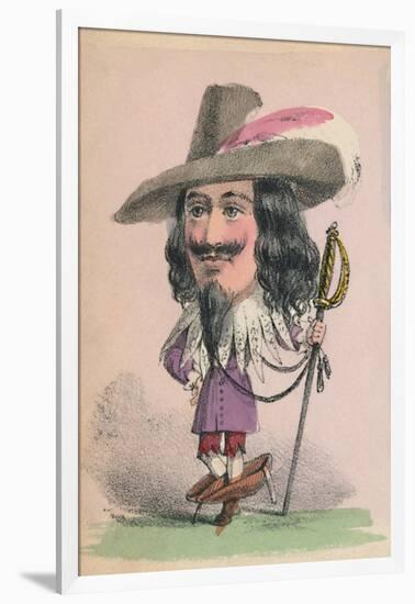 'Charles I', 1856-Alfred Crowquill-Framed Giclee Print