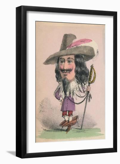 'Charles I', 1856-Alfred Crowquill-Framed Giclee Print