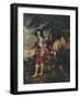 'Charles I at the Hunt', c1635-Anthony Van Dyck-Framed Giclee Print