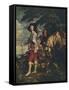 'Charles I at the Hunt', c1635-Anthony Van Dyck-Framed Stretched Canvas