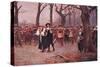 Charles I Escorted to His Execution-Ernest Crofts-Stretched Canvas