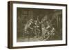 Charles I Insulted by Cromwell 's Soldiers-Hippolyte Delaroche-Framed Giclee Print