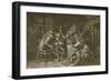 Charles I Insulted by Cromwell 's Soldiers-Hippolyte Delaroche-Framed Giclee Print