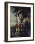 Charles I, King of England, at the Hunt-Sir Anthony Van Dyck-Framed Giclee Print