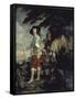 Charles I, King of England, at the Hunt-Sir Anthony Van Dyck-Framed Stretched Canvas