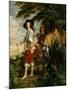 Charles I, King of England During a Hunting Party-Sir Anthony Van Dyck-Mounted Giclee Print