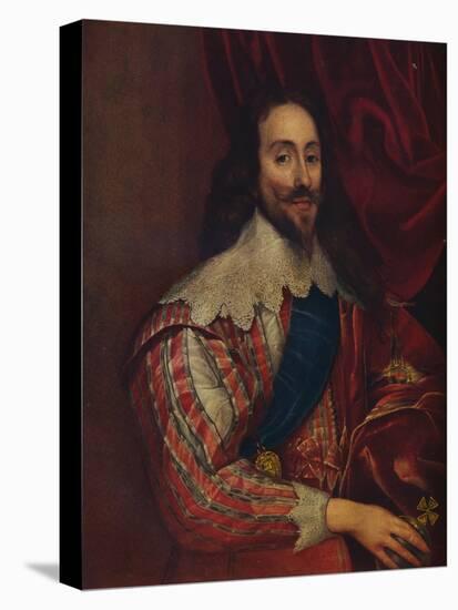 Charles I, King of Great Britain and Ireland, 17th century, (1913)-Daniel Mytens-Stretched Canvas