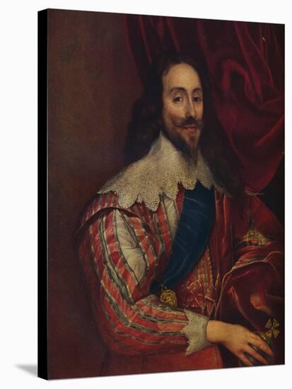 Charles I, King of Great Britain and Ireland, 17th century, (1913)-Daniel Mytens-Stretched Canvas