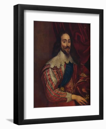 Charles I, King of Great Britain and Ireland, 17th century, (1913)-Daniel Mytens-Framed Giclee Print