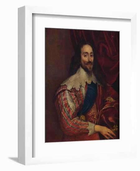 Charles I, King of Great Britain and Ireland, 17th century, (1913)-Daniel Mytens-Framed Giclee Print