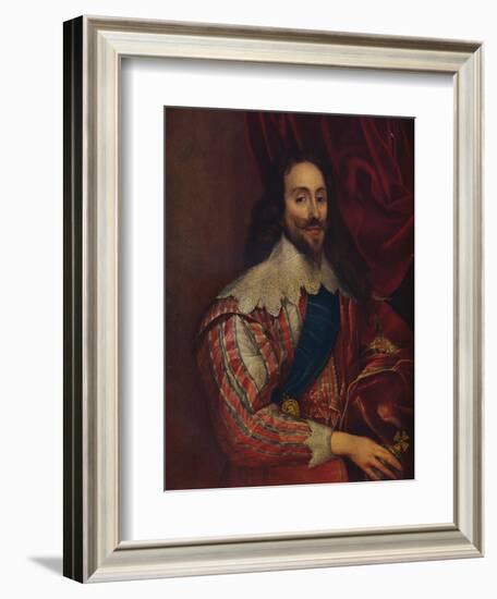 Charles I, King of Great Britain and Ireland, 17th century, (1913)-Daniel Mytens-Framed Giclee Print